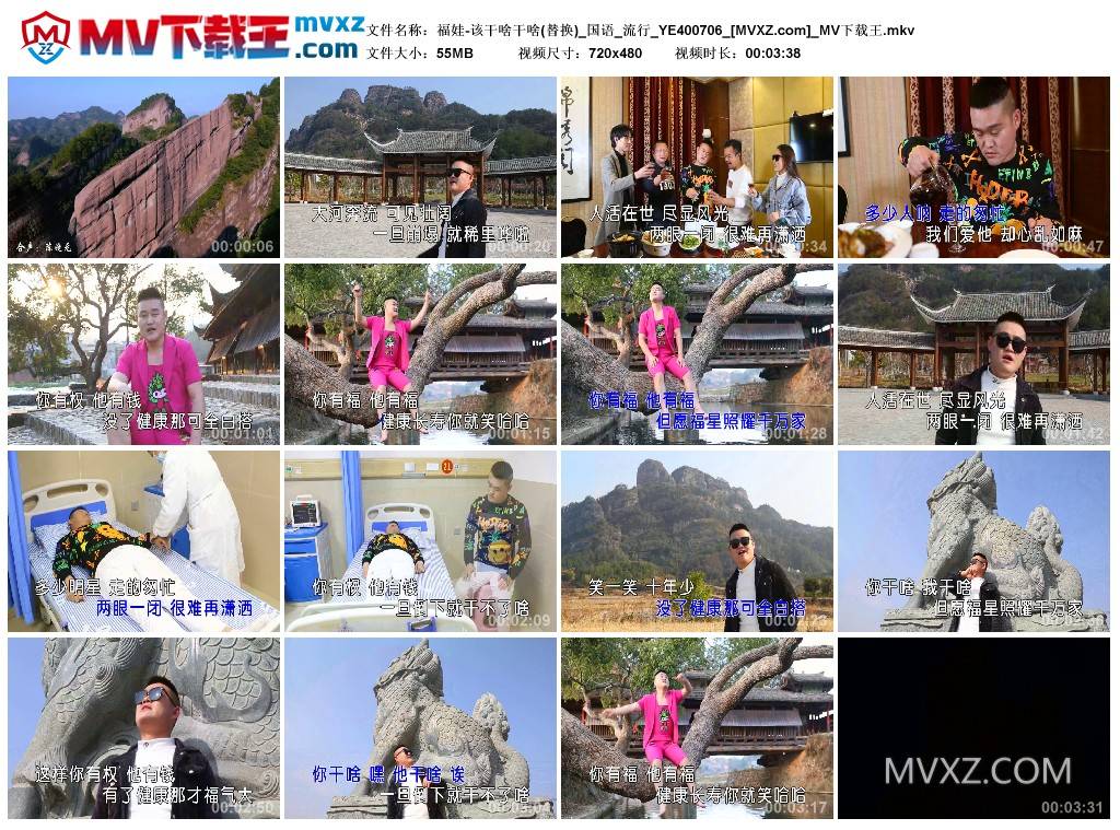 福娃-该干啥干啥(替换)_国语_流行_YE400706